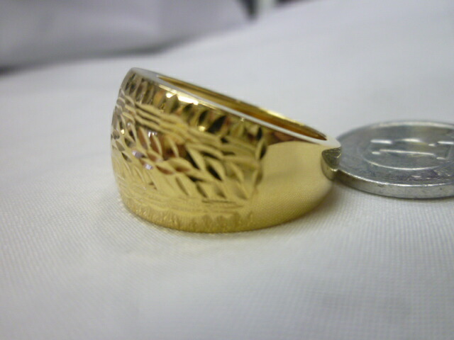 K18 デザインリング 中古 サイズ 号 Monitor Systems Com