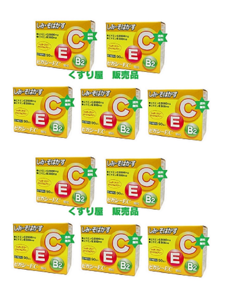 【第3類飲み薬】ビガシーイーシー ビガシーEC小粒 90包10箱・貨物輸送当社厄介なもの/日野医薬品シミに.瑣少・そばかす・日やけ・かぶれによる色素落ち着いた  No.4003