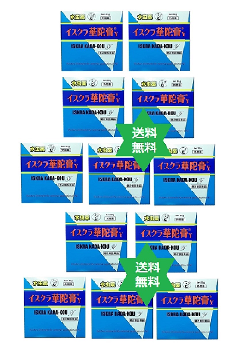 カダコウ 華陀膏 20g 12箱 イスクラ【第2類医薬品】送料当社負担  No.554