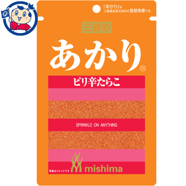 市場 送料無料 あかり ふりかけ ピリ辛たらこ 三島食品