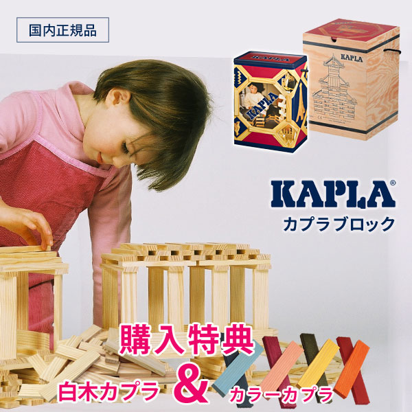 楽天市場】カプラ KAPLA 積み木 ブロック 280 アートブック 赤 中級