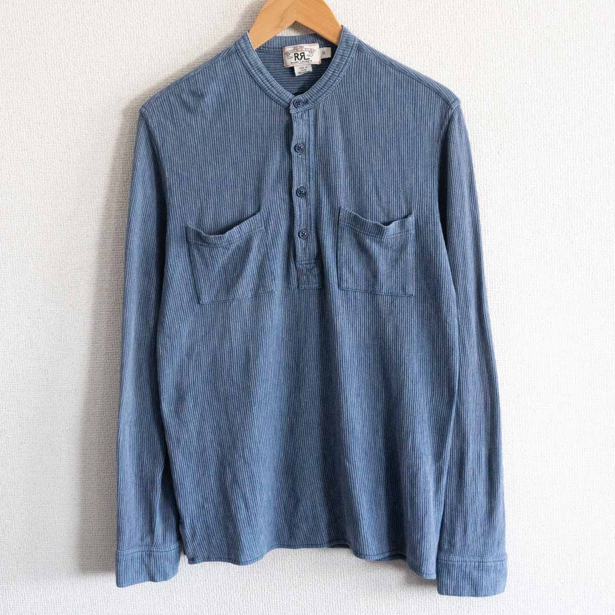 楽天市場】【美品】RRL 【INDIGO STRIPED PULLOVER SHIRTS】S