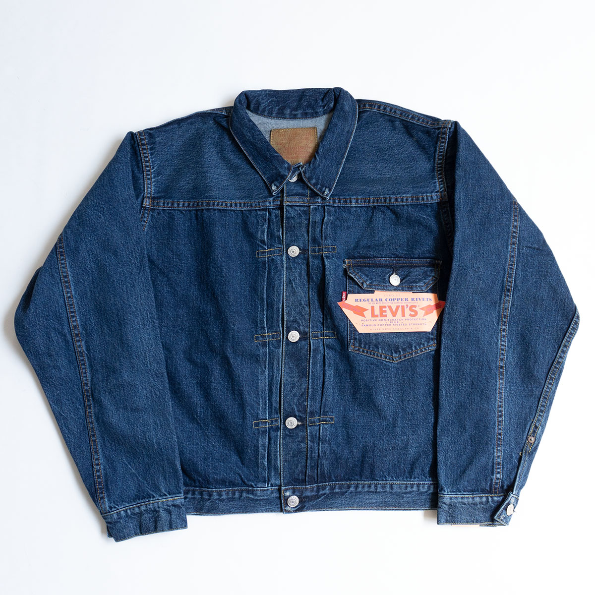 輝い 【美品】LEVI'S 506xx 完売品 濃紺 bigE 1st型 リーバイス