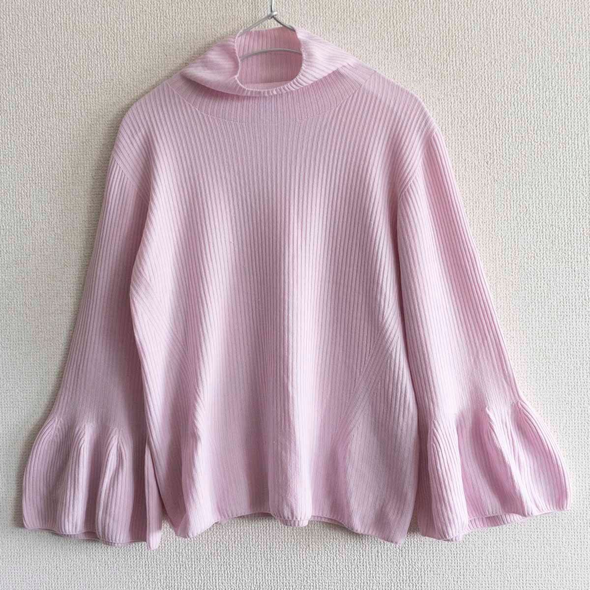 【楽天市場】【美品】CFCL【CUPRO RIB LONG BELL SLEEVE TOP】1 長袖 ピンク リブ トップス：OLD BOY SHOP