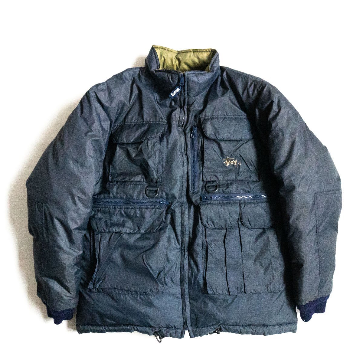 楽天市場】【希少/90s】OLD STUSSY【ダウン ベスト】 M 90年代 
