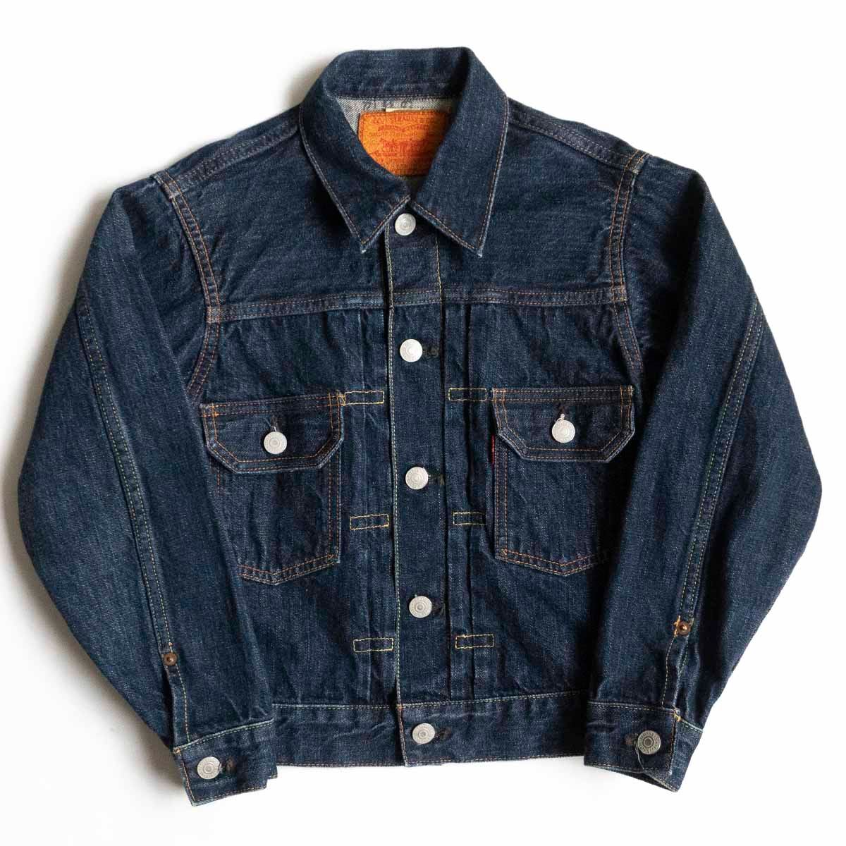 【楽天市場】【美品/濃紺】 LEVI'S PREMIUM【 TYPE I トラッカー デニム ジャケット 】L 1st ファースト インディゴ  2405236 : OLD BOY SHOP