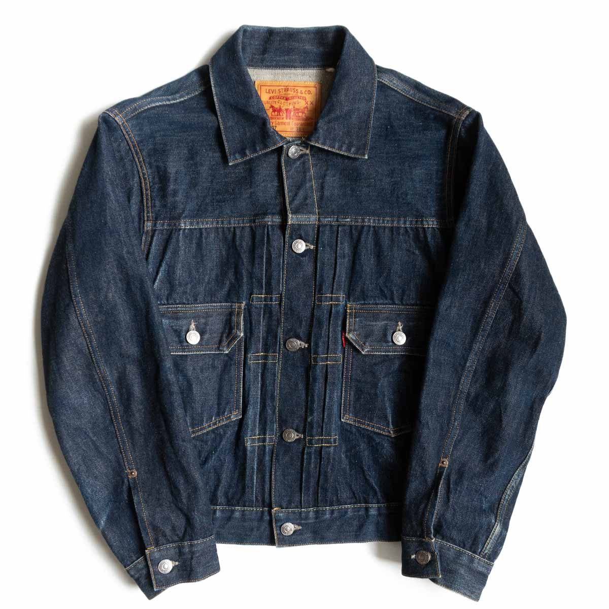 【楽天市場】【美品/濃紺】 LEVI'S PREMIUM【 TYPE I トラッカー デニム ジャケット 】L 1st ファースト インディゴ  2405236 : OLD BOY SHOP