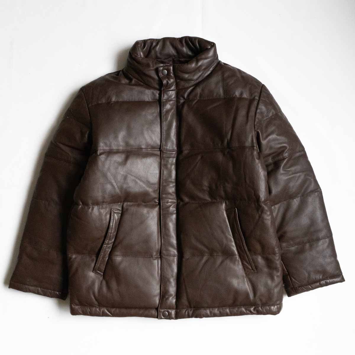 楽天市場】【美品】AVIREX【レザー ダウンジャケット】L