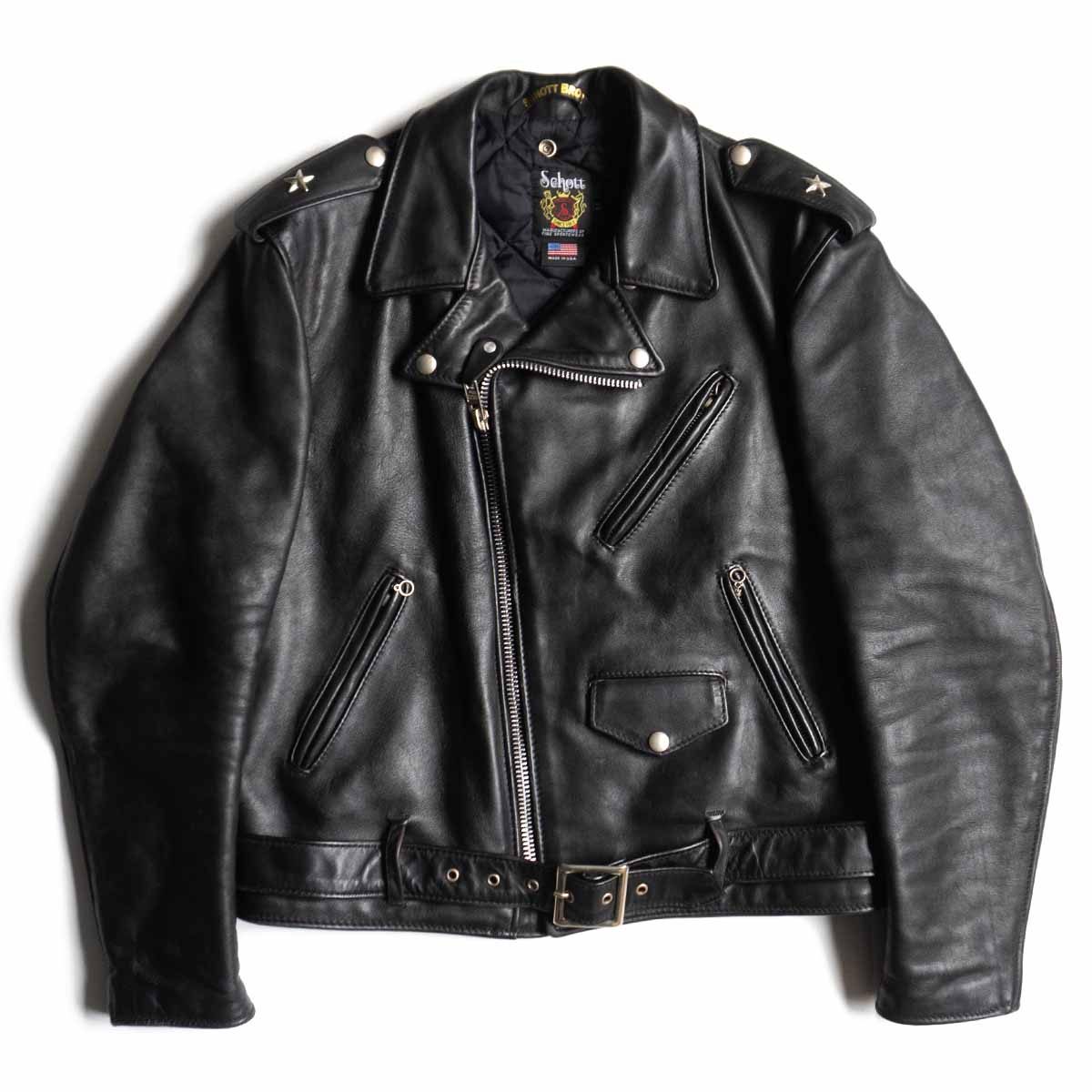 Schott ツースターライダース 楽天市場】【美品/舶来堂別注モデル】SCHOTT【613RD/ワンスター