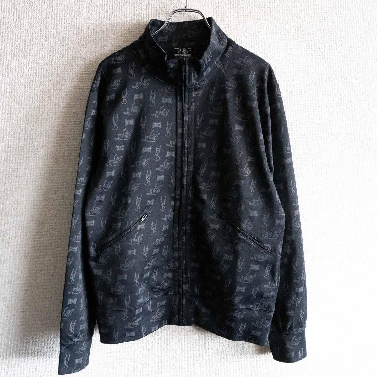 美品＊ヒステリックグラマー トラックジャケット ジャージ ヒスガール 90sタグ バックロゴ】ヒステリックグラマー☆トラックジャケット