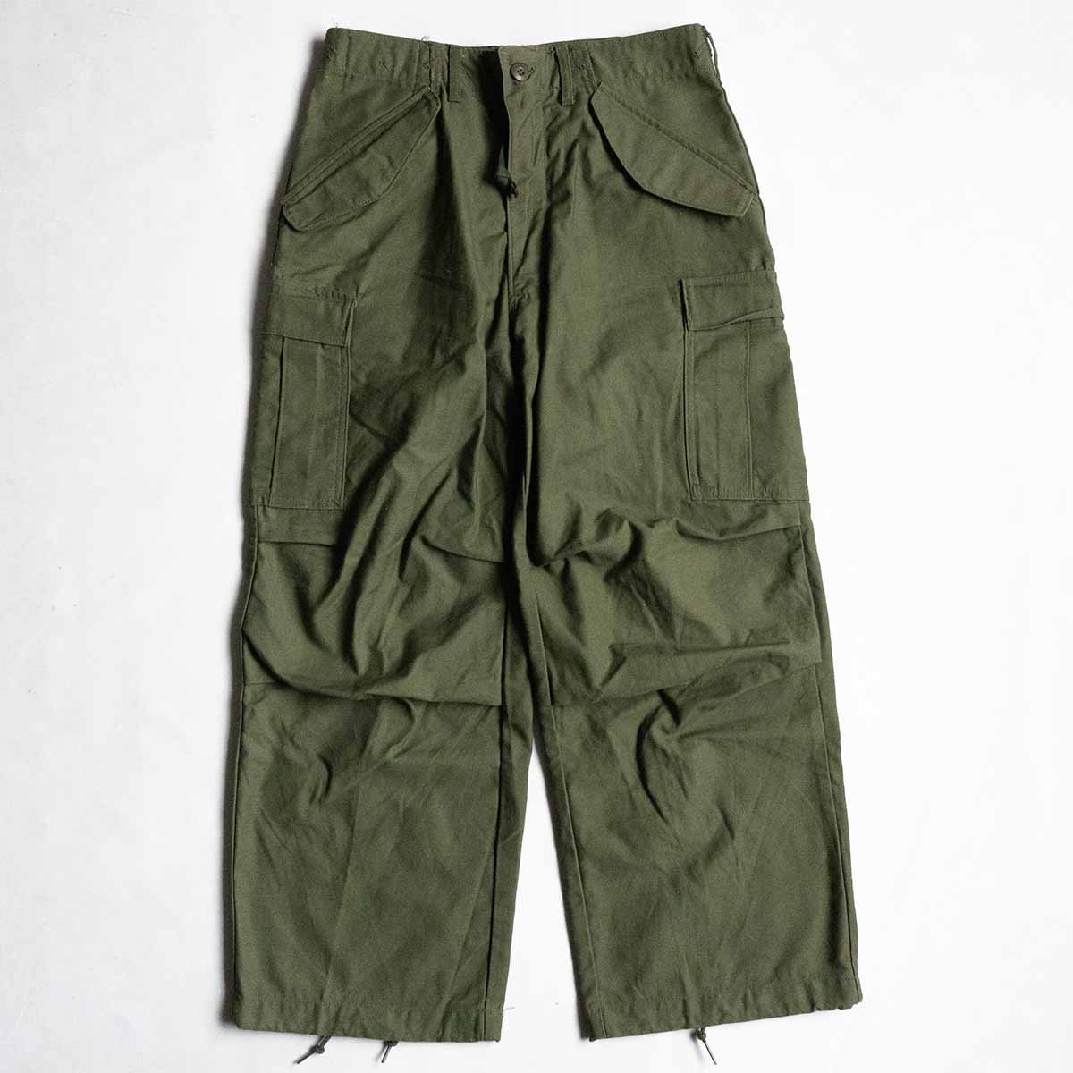 M-65 フィールドパンツ 70s 実物 アメリカ軍 77年製　usarmy 77年製 US ARMY M-65 Field Pants オリーブ Medium-Regular 70s