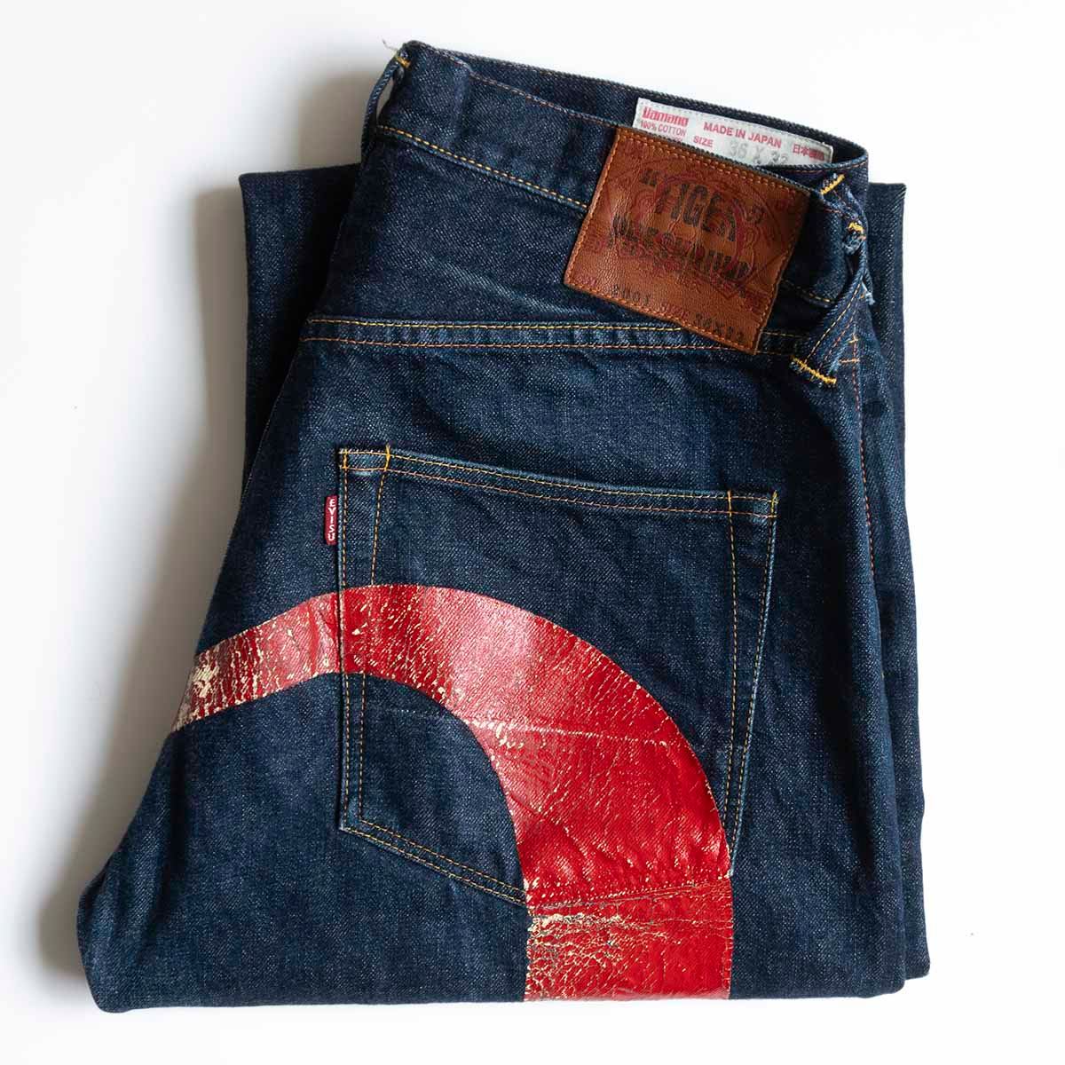 エビスジーンズ EVISU エビス エヴィス 2001 Ｎｏ．2 濃紺 EVISU（エヴィス） 2001 NO.2 デニム ルーズ フィット 2001-NO2