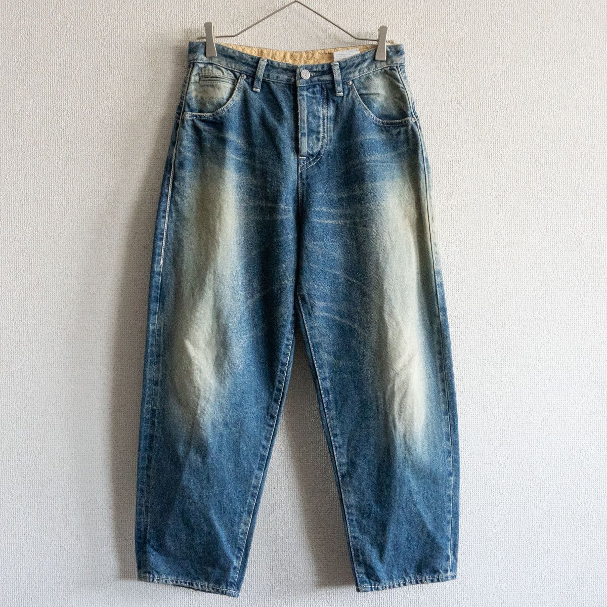 ミナペルホネン always ロールアップデニム リメイクデニム 40 used alwaysロールアップデニム - mina perhonen - TONE Online Shop