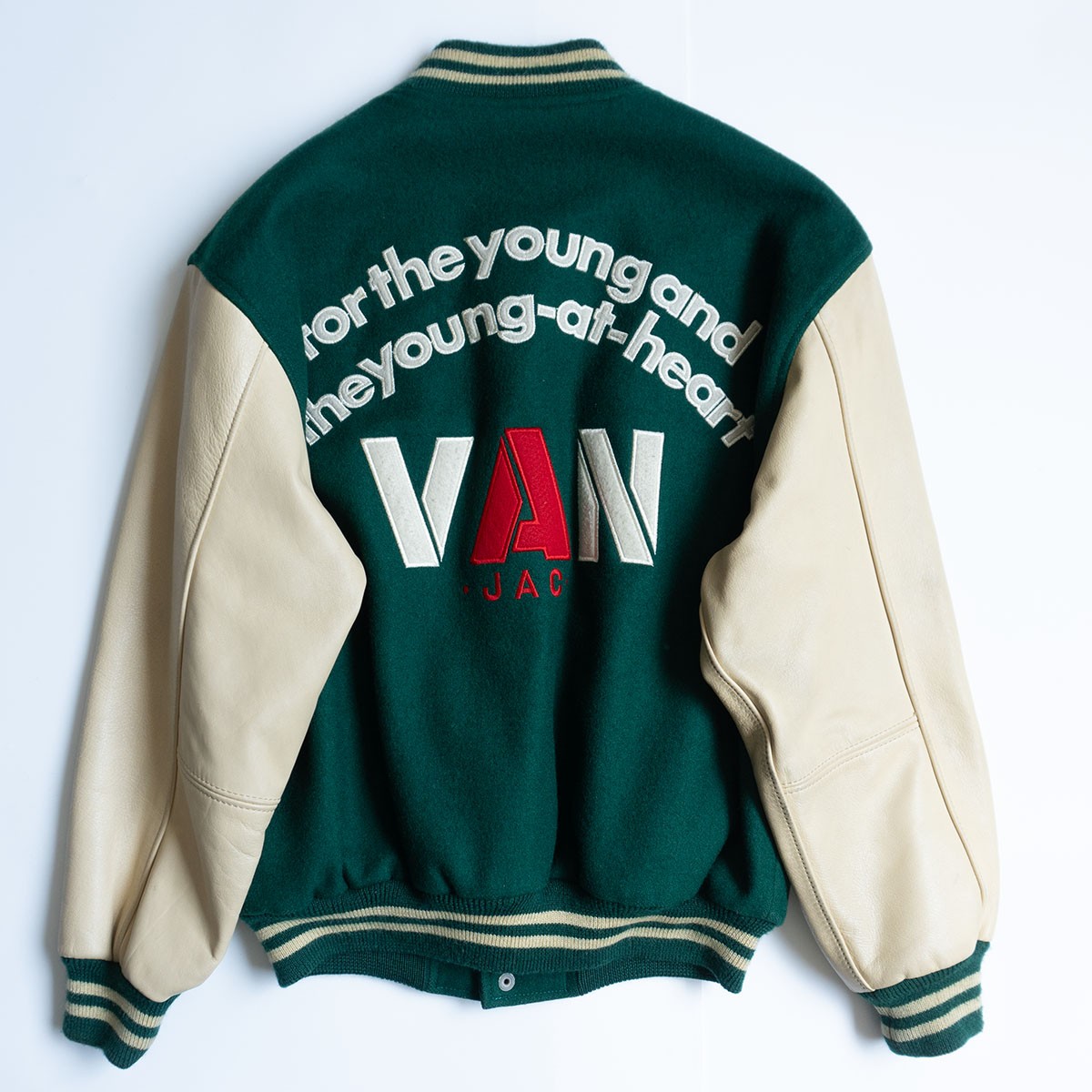 VAN JACKET スタジャン 楽天市場】【美品】Kent in TRADITION×VAN JAC【袖レザー