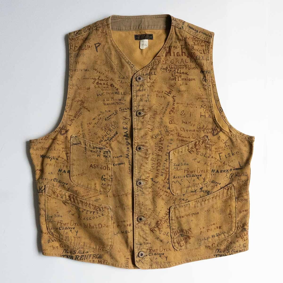 RRLブラウン ベスト L 楽天市場】RRL ダブルアールエル ベスト サイズ:S LIMITED