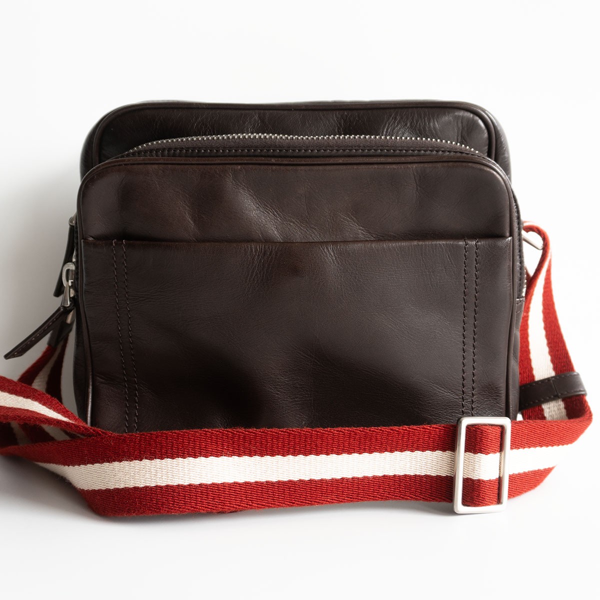 極美品 1175 BALLY メッセンジャーバッグ トレインスポッティング A4 美品 BALLY ワンショルダー トレインスポッティング 三日月