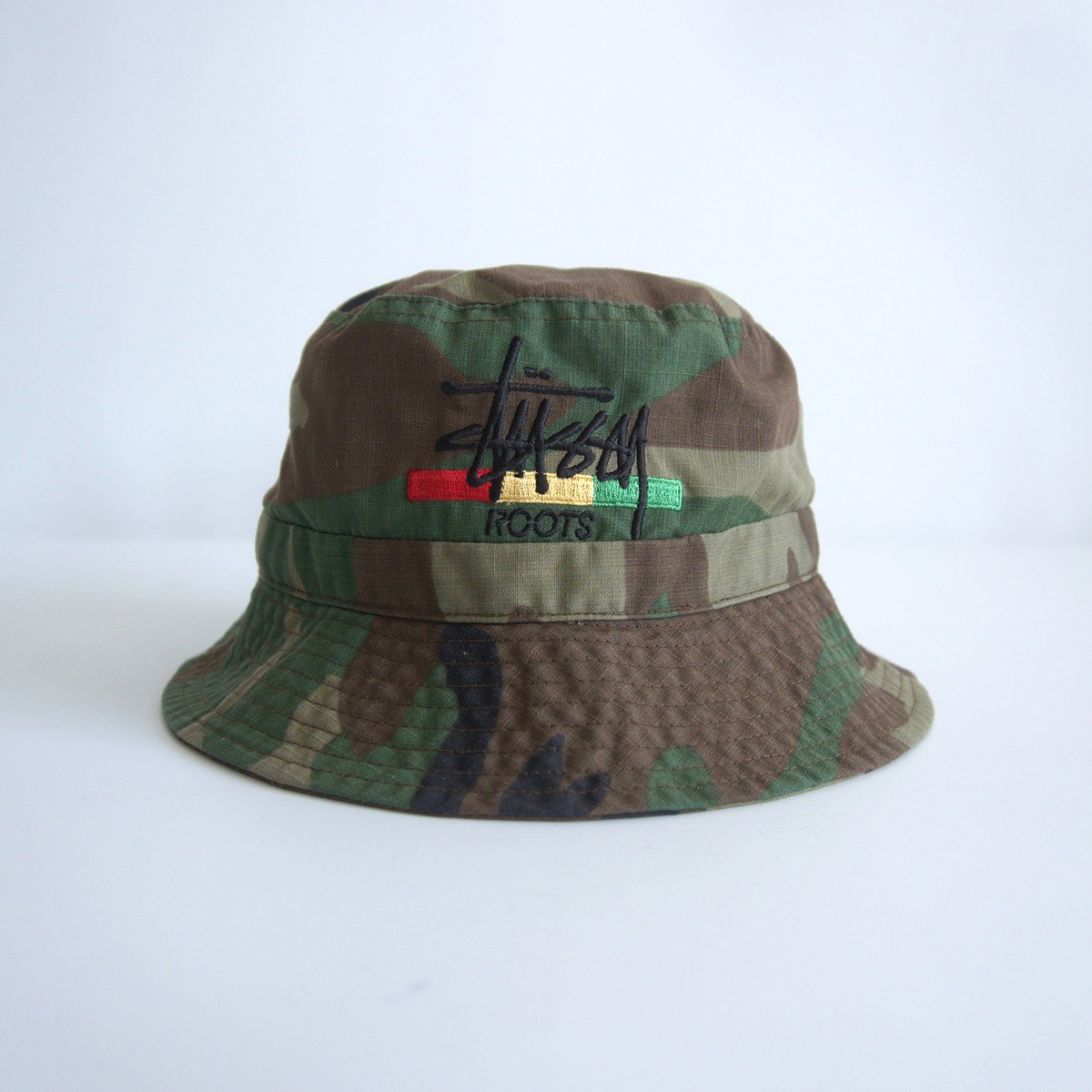 【希少】old stussy バケットハット　コーデュロイ　紺タグ　90s 古着 OLD STUSSY デッドストック90s USA製 コーデュロイバケット