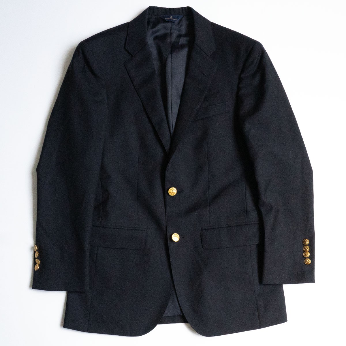 USA製 Brooks Brothers makers 3Bジャケット 紺 80s USA製 BROOKS BROTHERS MAKERS ブルックスブラザーズ 3つ