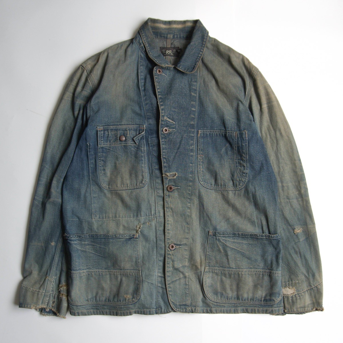 maide in USAダブルアールエル RRL デニム ジャケット クロップド デニム ジャケット（デニムジャケット）｜RRL