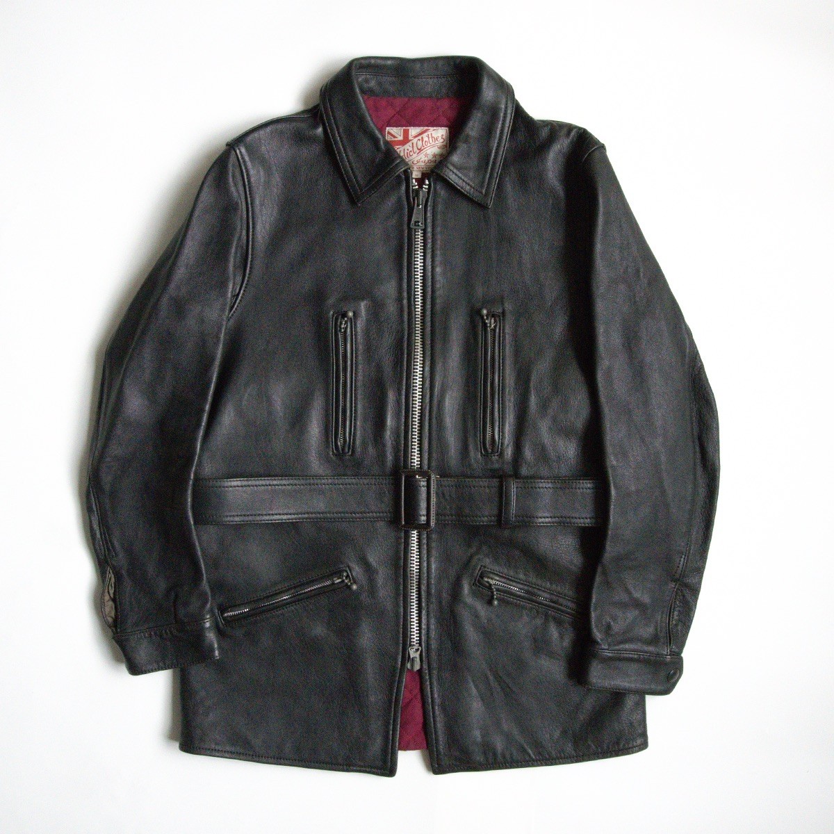 ADDICT CLOTHES アディクト クローズ クラブマンジャケット シープ ADDICT CLOTHES アディクトクローズ シングルライダース AD-05