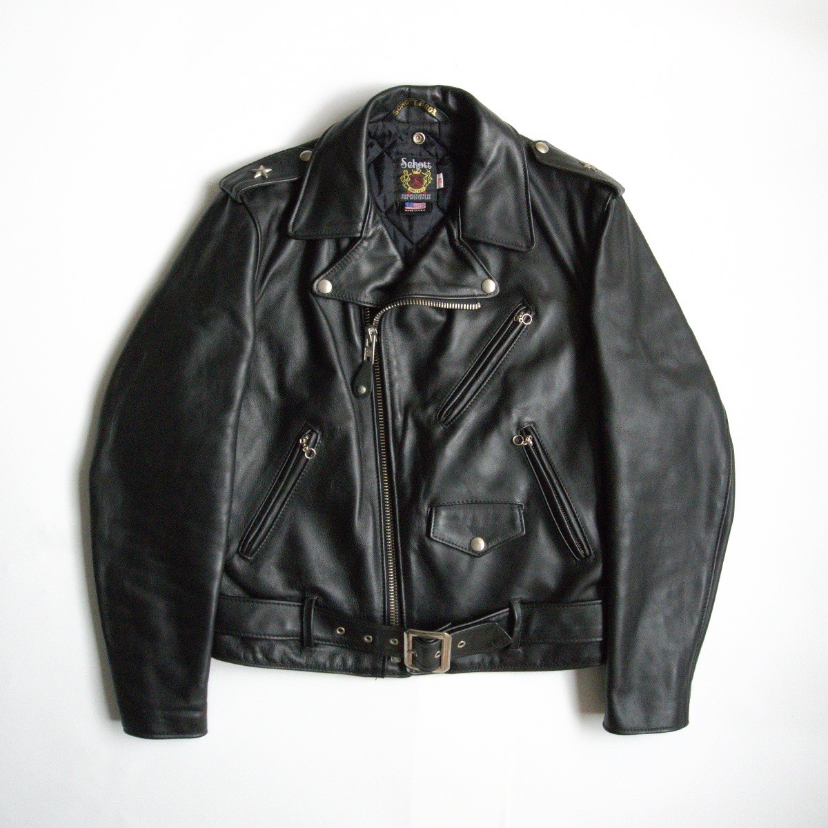 TZ41 Schott 希少 文字入り ライダースジャケット 美品 ヴィンテージ imgrc0132987835.jpg