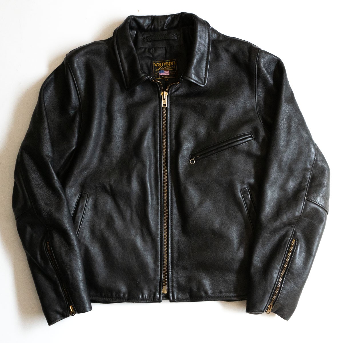 楽天市場】【美品/キングサイズ】 VANSON 【MANX/ライダース