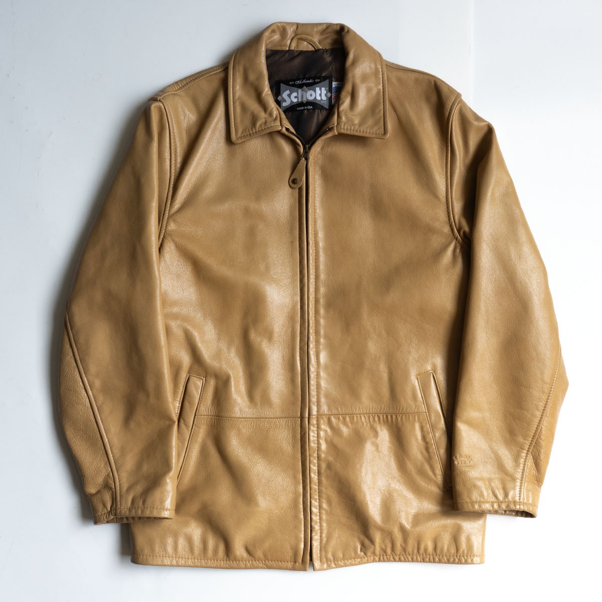 O*R様 100周年記念モデルSCHOTT レザースタジャン 楽天市場】【美品/100周年記念モデル】SCHOTT【レザースタジャン