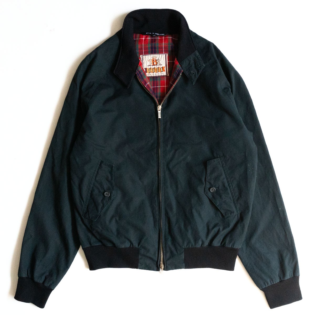 楽天市場】【EDIFICE別注】BARACUTA【G9 スウィングトップ ハリントン  