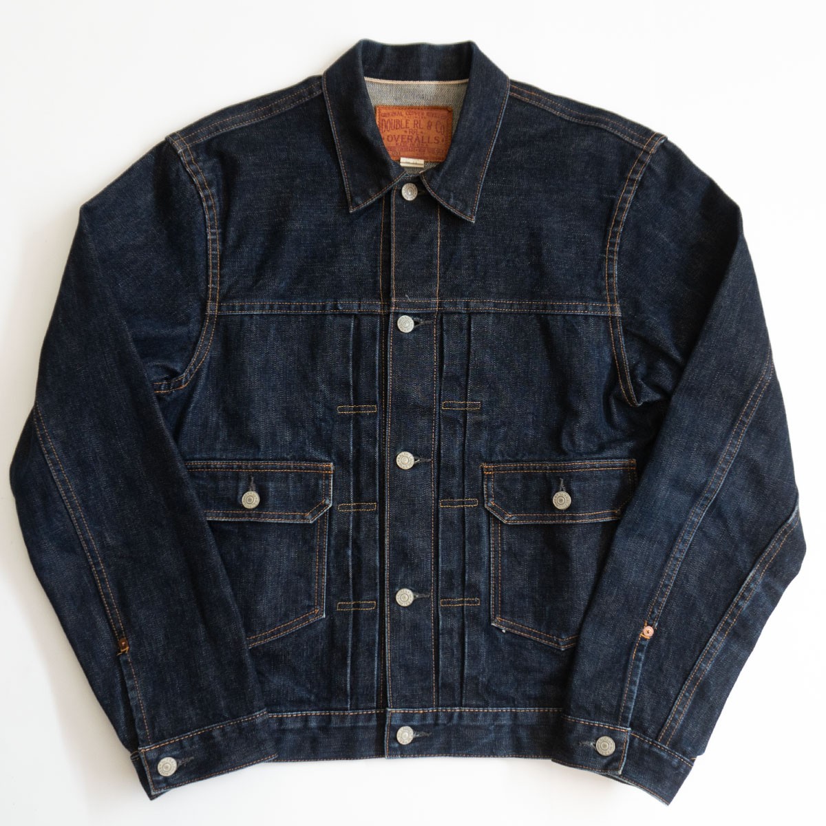 DOUBLE RL & CO. デニムジャケット XS Double RRL Rd Denim Engineer Jacket Xs Men's #EB AHA | eBay