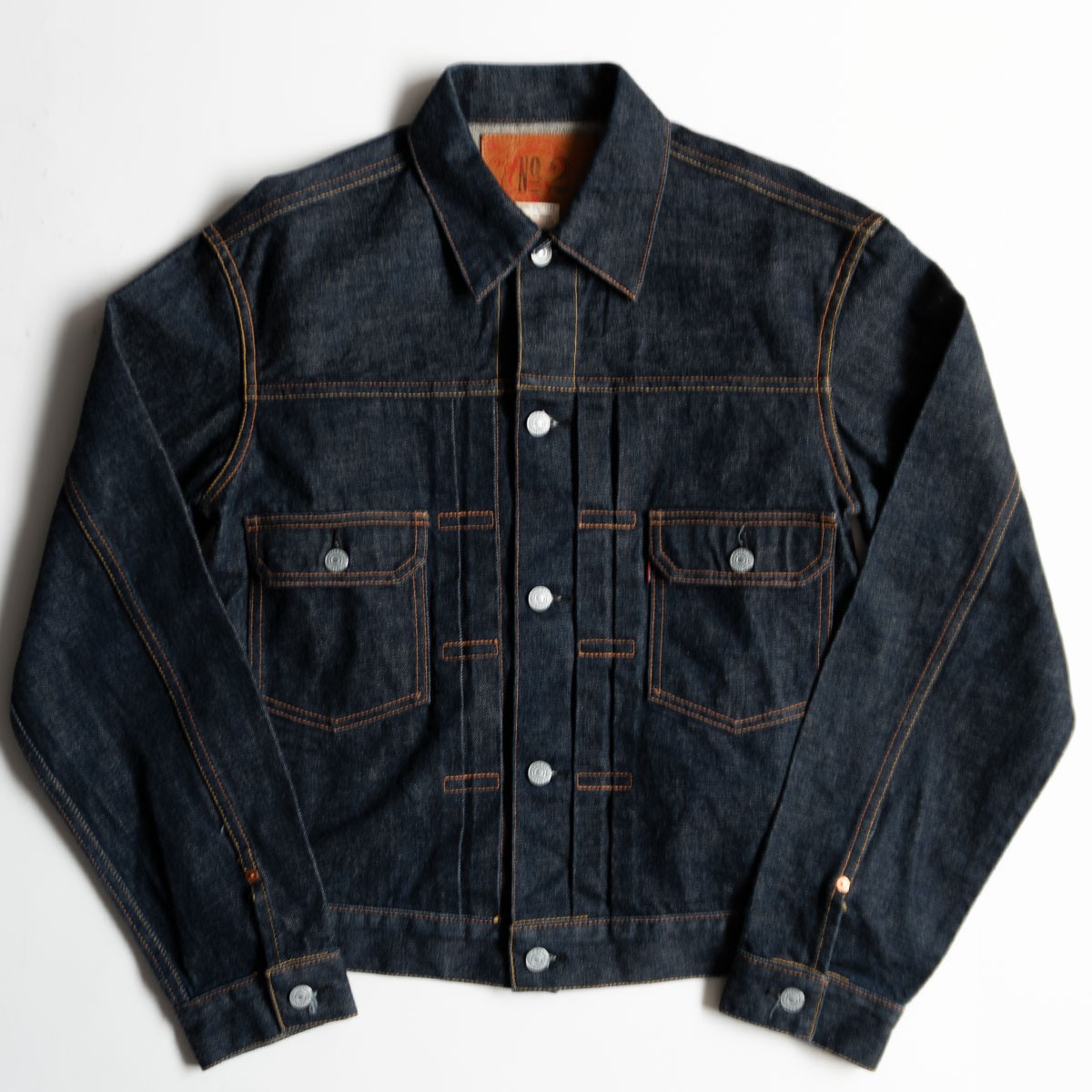 【本日限定価格 】EVISU デニムジャケット1stモデル　パリ　サイズ46 本日限定価格 】EVISU デニムジャケット1stモデル パリ サイズ46