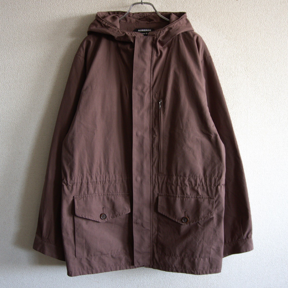 【美品】AUBEREG×Brilla per il gusto【フーデット パーカ】42 ジャケット オーベルジュ 25090139