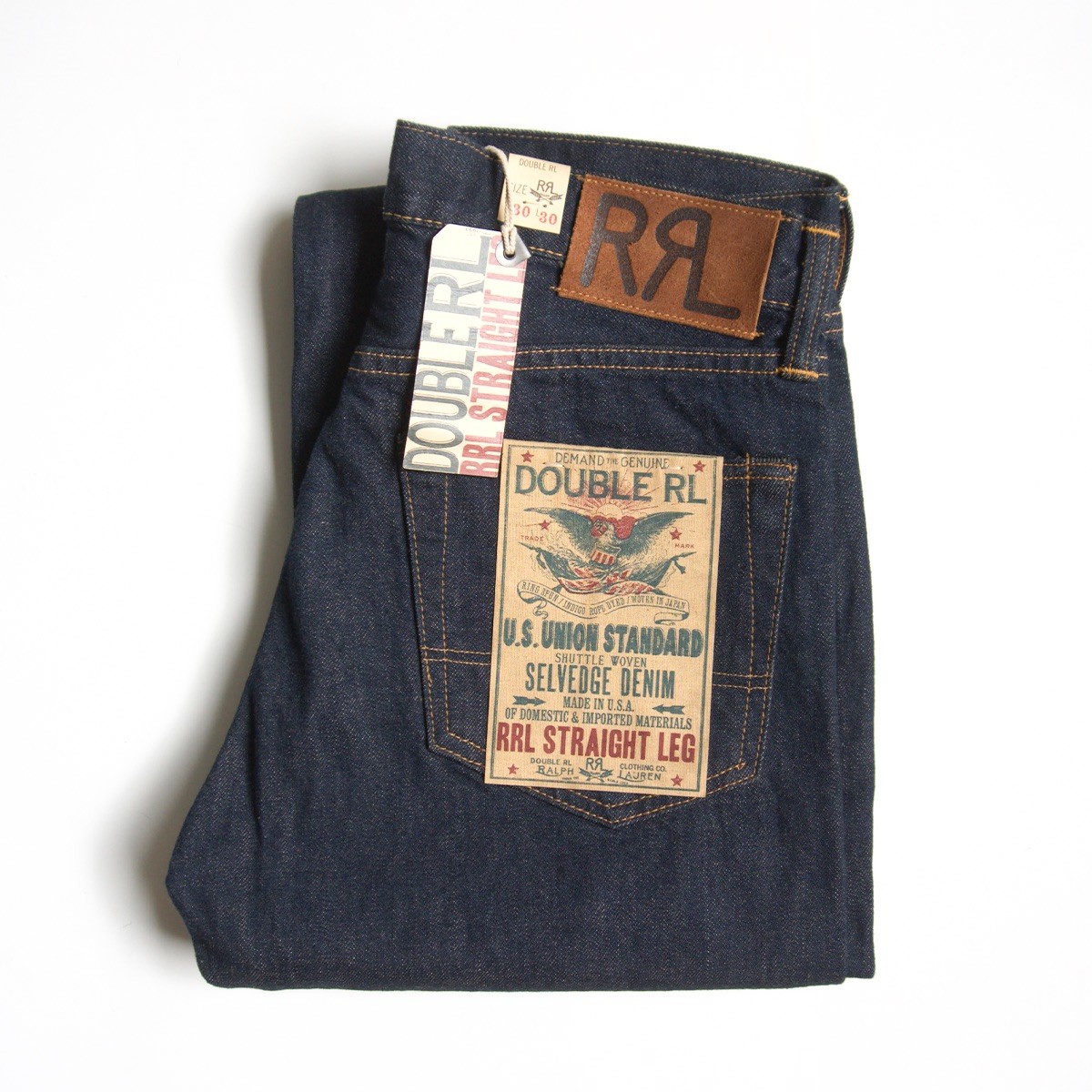 9月末まで新品未使用 RRL ダブルアールエル 34 Made in Italy 中古・古着通販】RRL (ダブルアールエル) JAPAN WOVEN SELVEDGE