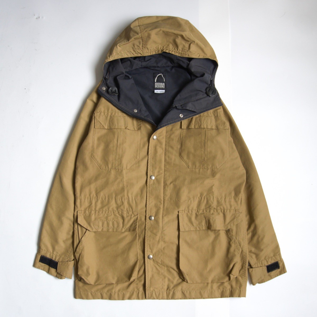 90s シェラデザイン　マウンテンパーカー　カーキ　60/40 USA製 SIERRA DESIGNS シェラデザイン マウンテンパーカー 60/40 メンズ