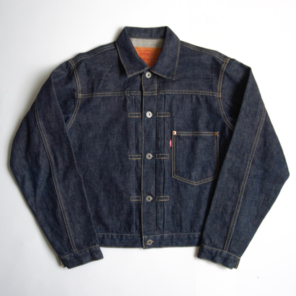 【濃紺　美品】Levi's 506 1st 大戦モデル 復刻 日本製 ファースト Levi's - 日本製 リーバイス 506XX 大戦モデル 復刻 1st デニム