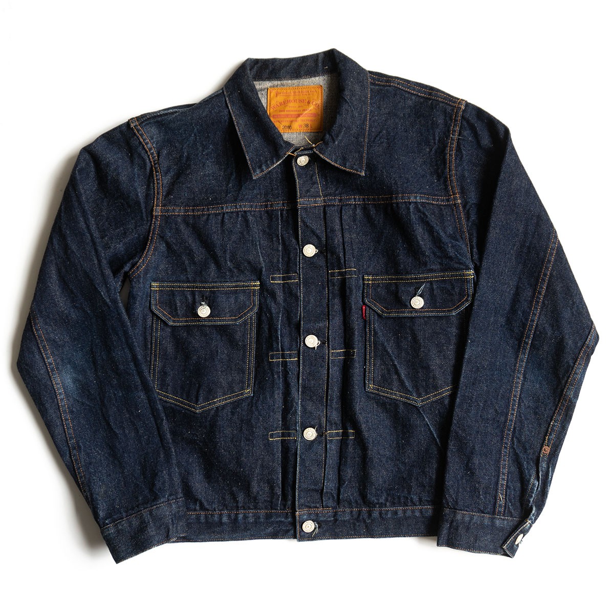 WAREHOUSE & CO. Lot 2003 ホワイトデニムジャケットW36 WAREHOUSE[ウエアハウス] デニムジャケット 2003XX ジージャン