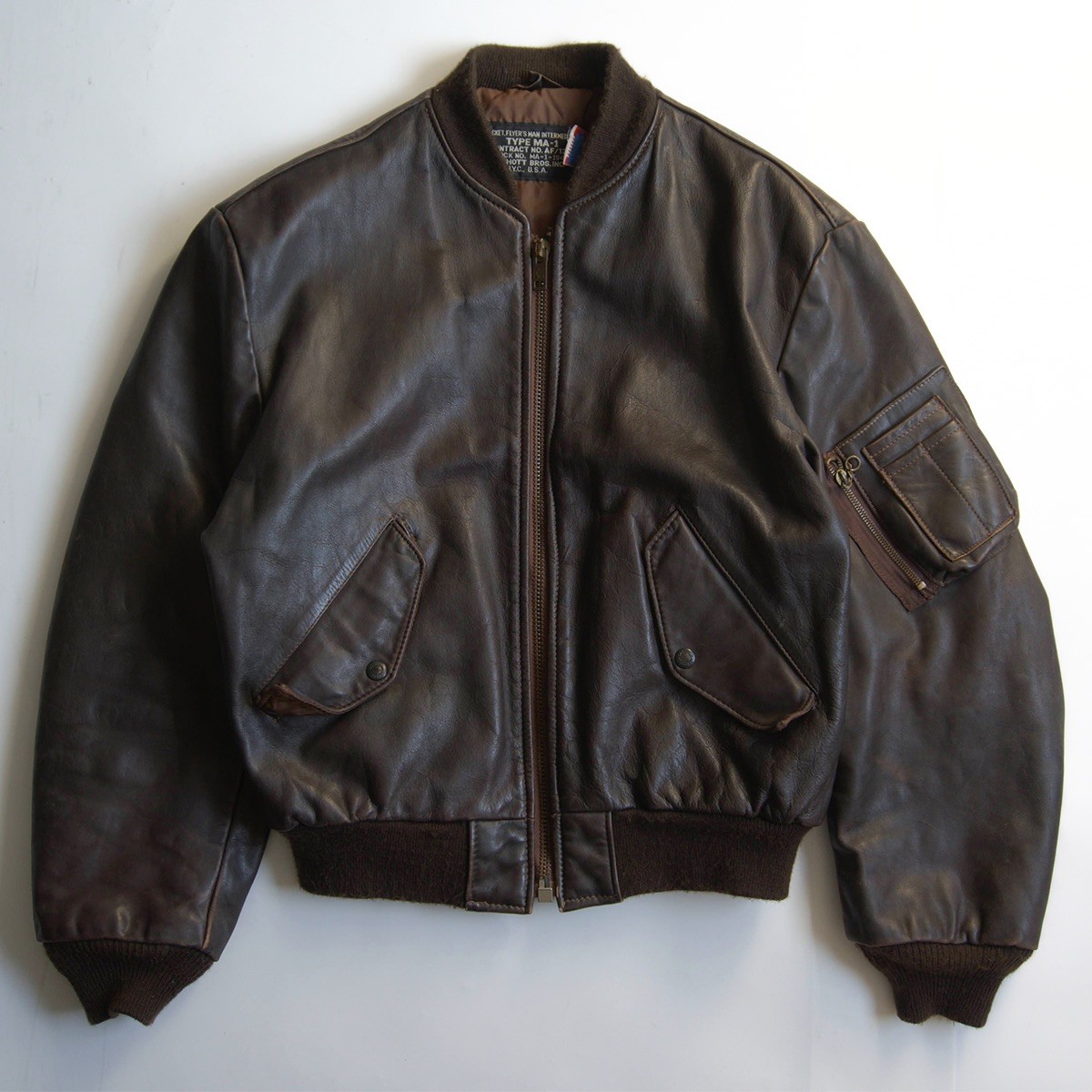 な*な様 46size/外観美品✨【米国製】schott シングルライダース 6 imgrc0120577388.jpg