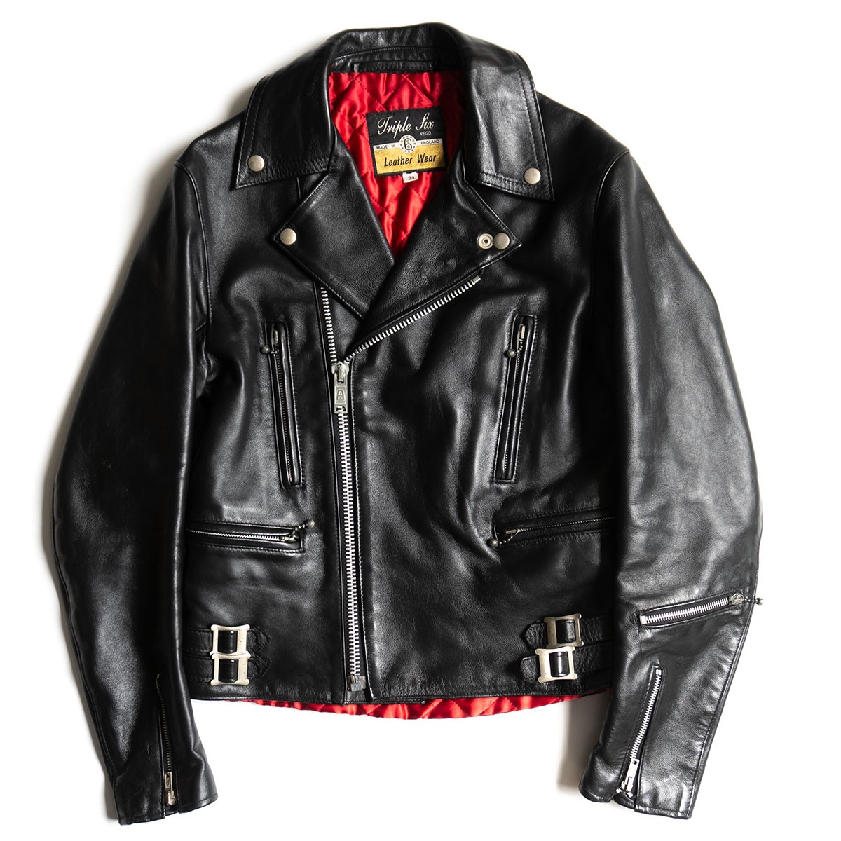 666　LJM-1TFB　ライダースジャケット LJM-1TFBS タイトフィット バックサイドベルト ライダース