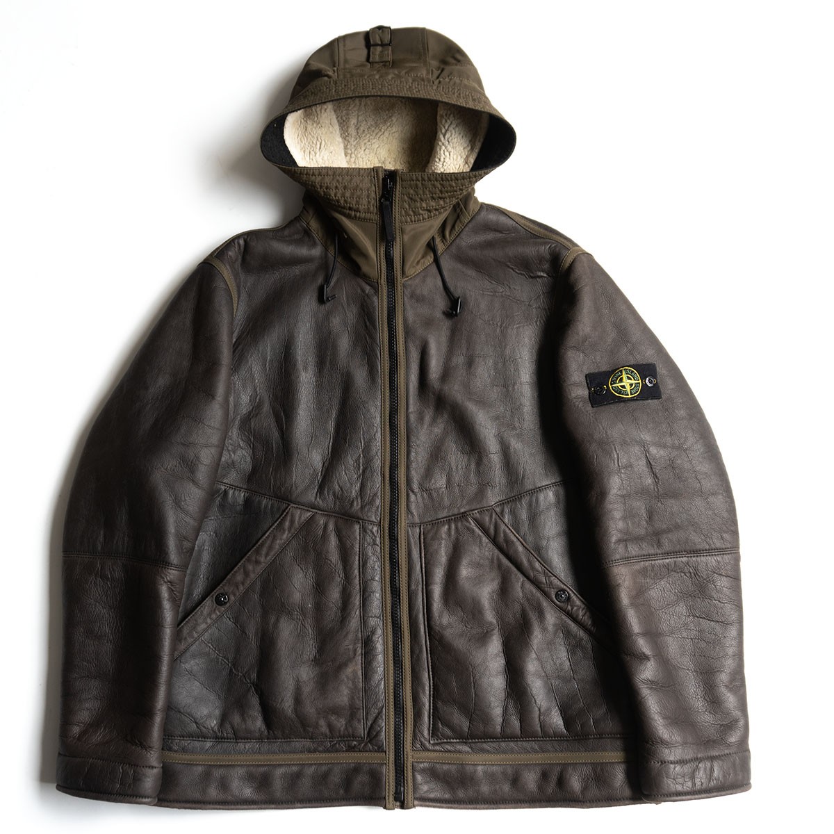 楽天市場】【2007AW】STONE ISLAND 【LEATHER JACKET】M レザー