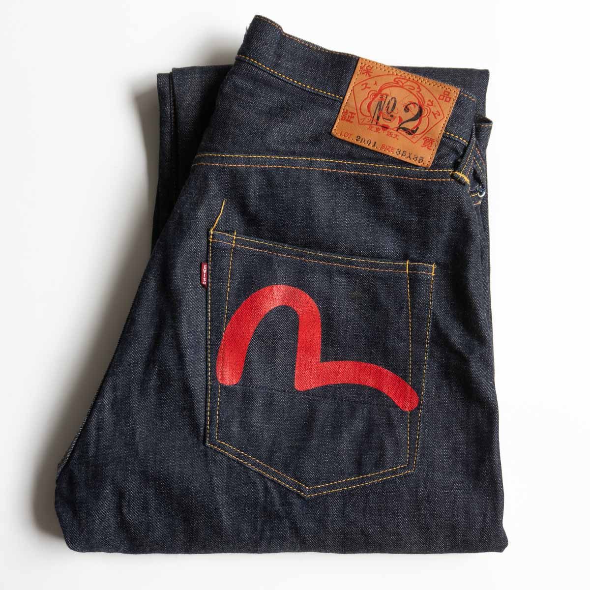 EVISU エビスジーンズ LOT2017 大黒モデル 27×35 赤耳 楽天市場】【訳あり】EVISU JEANS【エヴィスジーンズ】朱耳