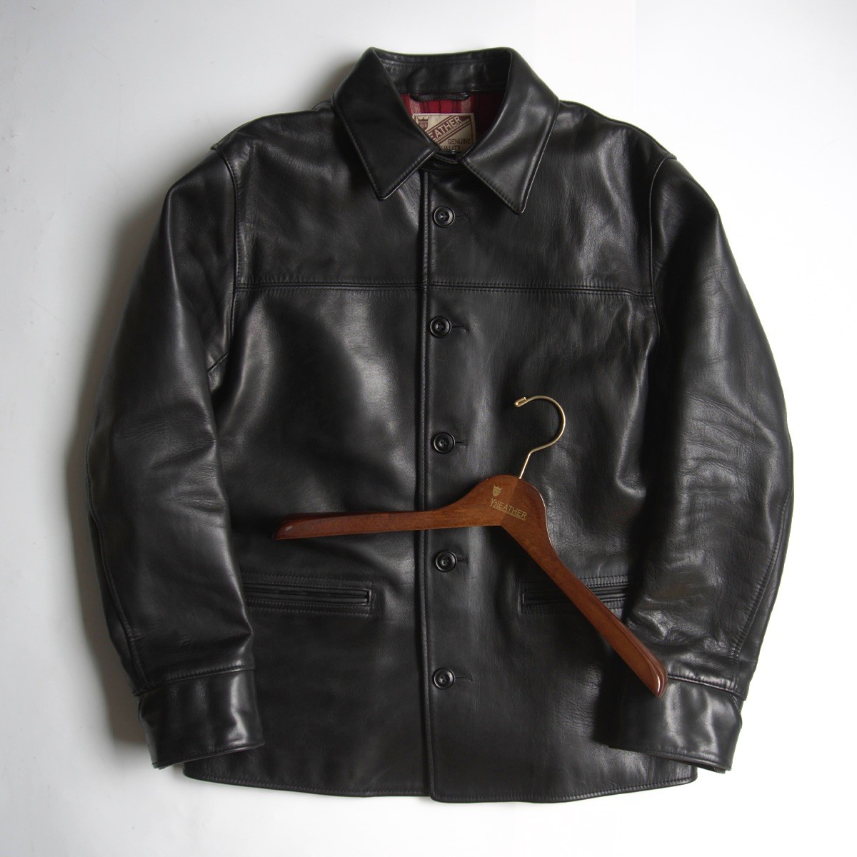 楽天市場】【雰囲気抜群】AERO LEATHER【ホースハイド レザー カー