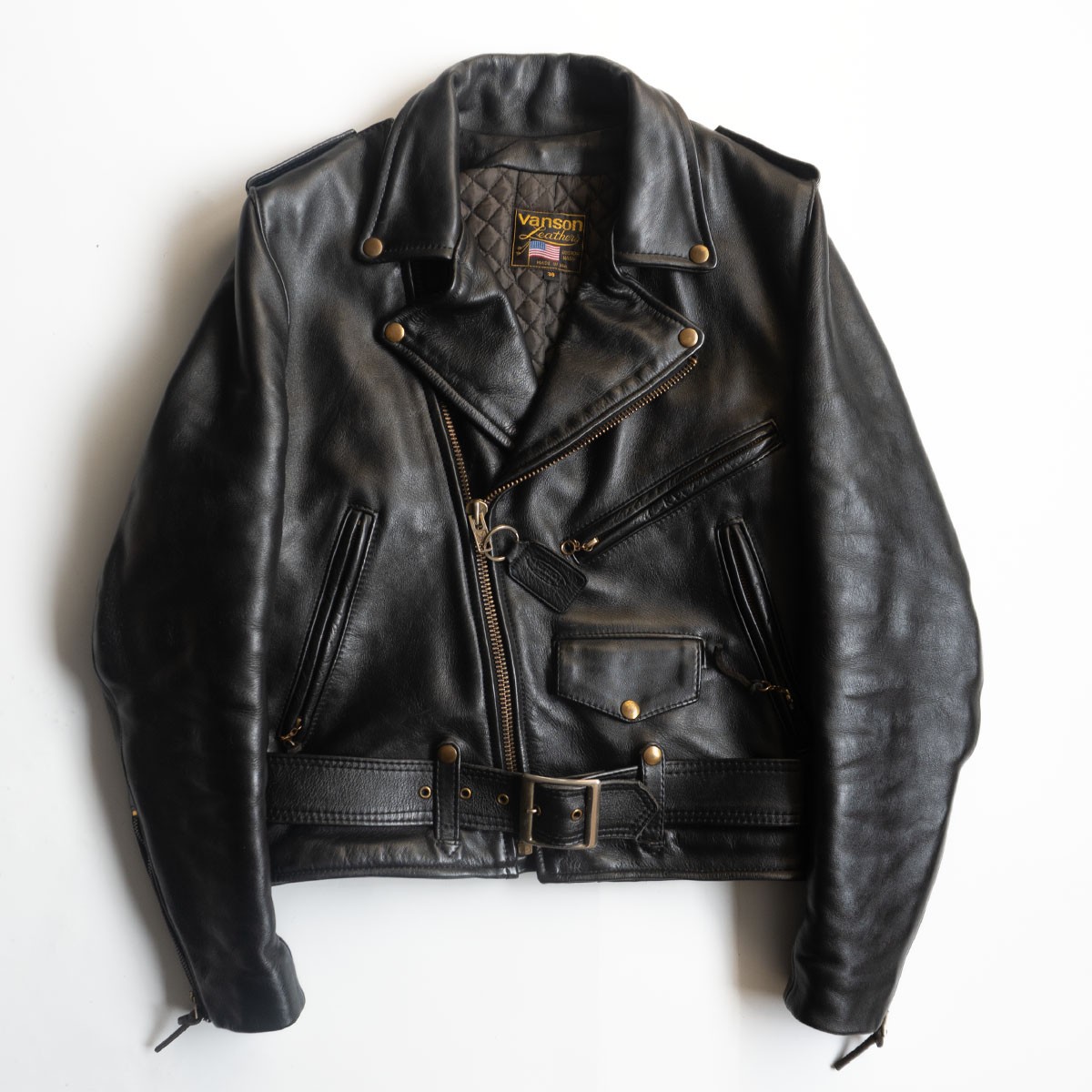 楽天市場】【VANSON】バンソン ホースハイドレザーENFライダース