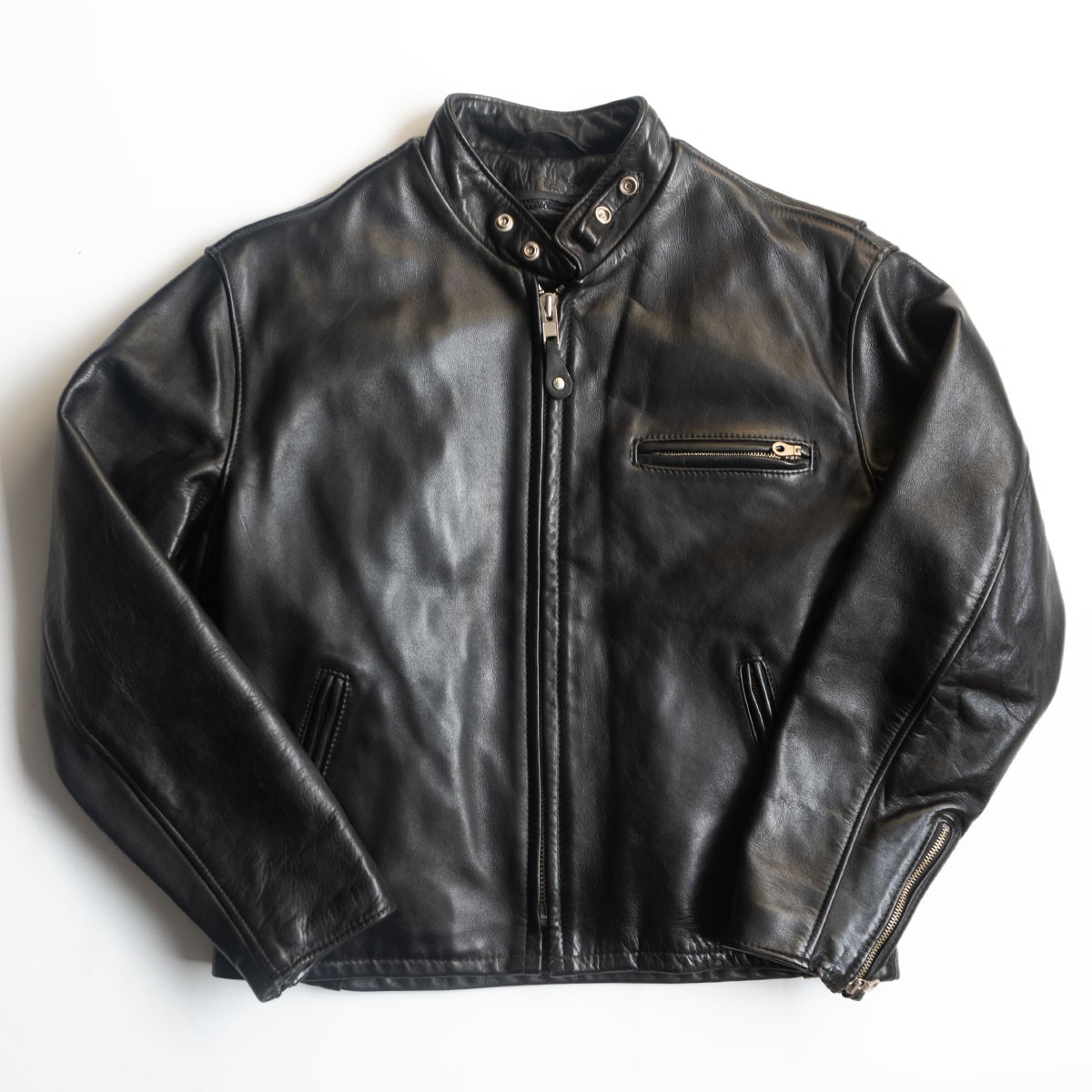 楽天市場】【美品/ビッグサイズ】SCHOTT【641Q/シングルライダース