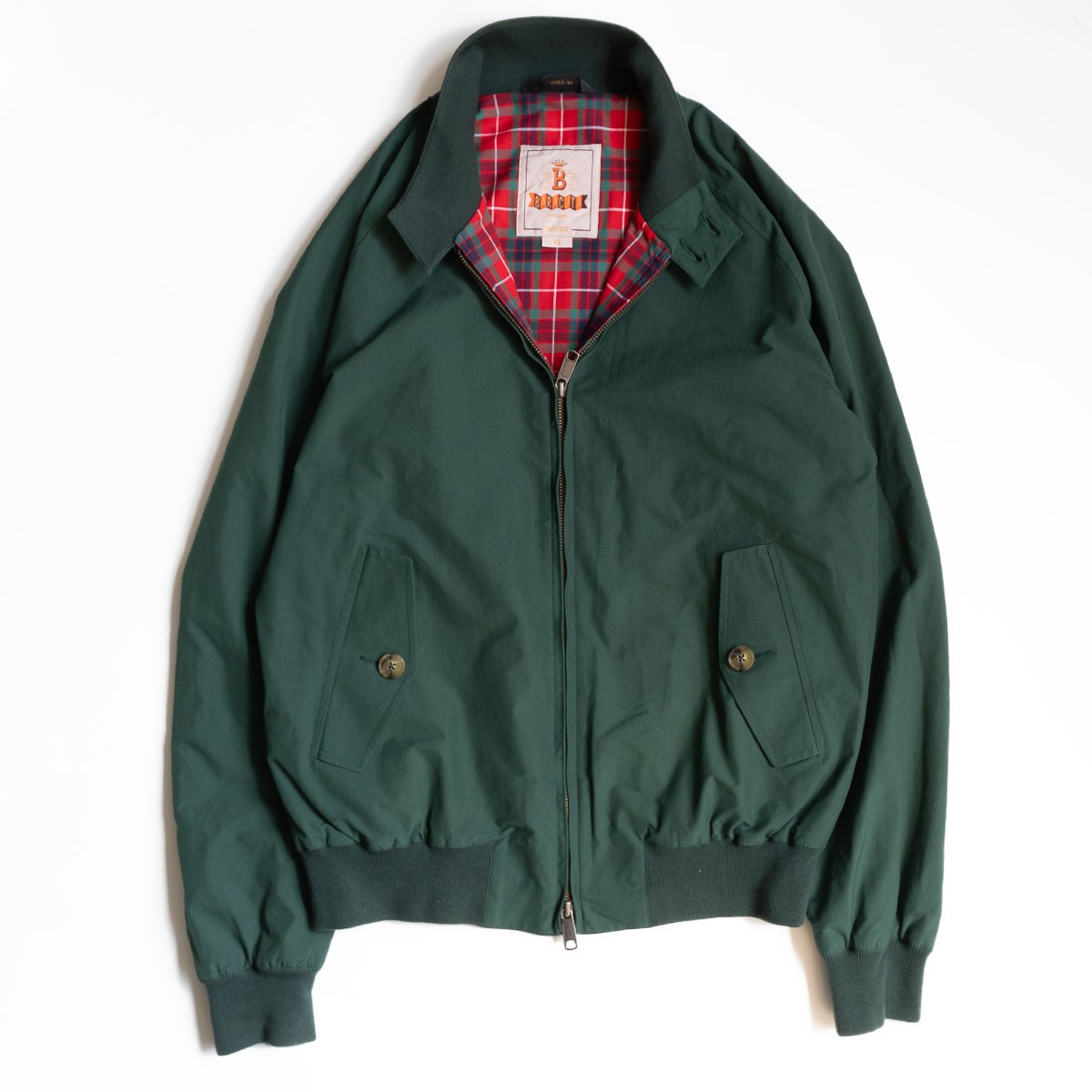 楽天市場】【定番】 BARACUTA 【G9 スウィングトップ ハリントン