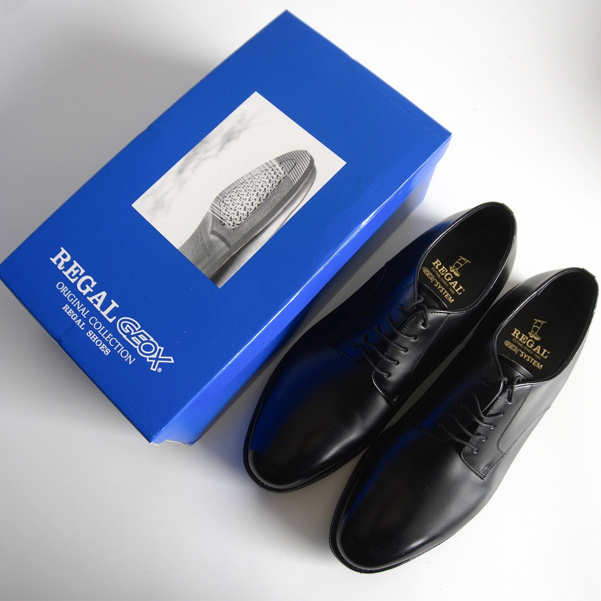 REGAL プレーントゥ ブラック コードバン レザーシューズ 24cm 楽天市場】【REGAL】リーガル コードバン プレーントゥ ビジネス