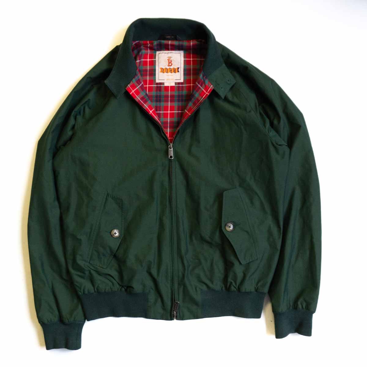 楽天市場】【定番】 BARACUTA 【G9 スウィングトップ ハリントン