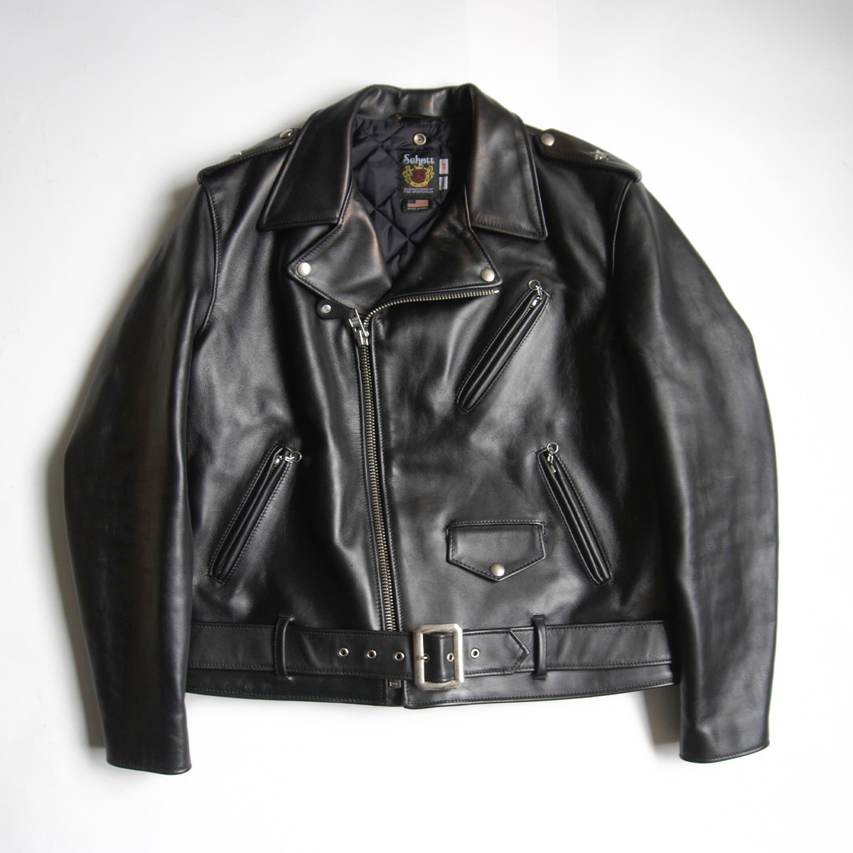 楽天市場】【美品/舶来堂別注モデル】SCHOTT【613RD/ワンスター