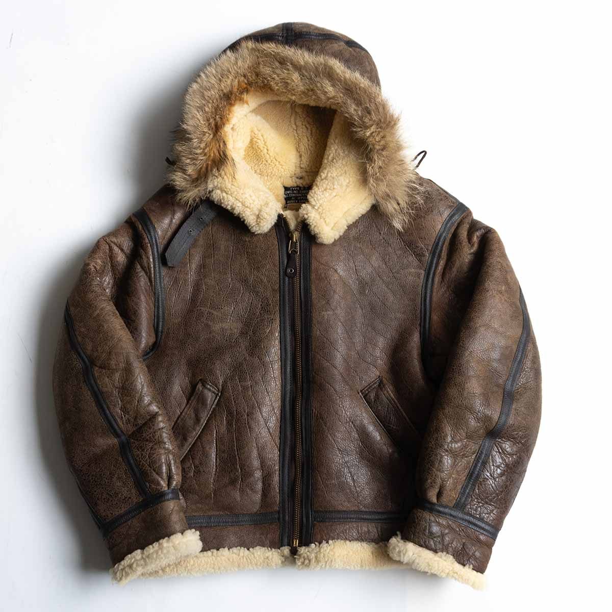 美品 RAF IRVIN タイプ ムートンボア フライトジャケット ボマー 美品 RAF IRVIN タイプ ムートンボア フライトジャケット ボマー