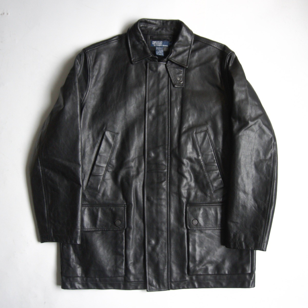 POLO RALPH LAUREN ツイードモーターサイクルジャケット レザー POLO RALPH LAUREN ツイードモーターサイクルジャケット レザー