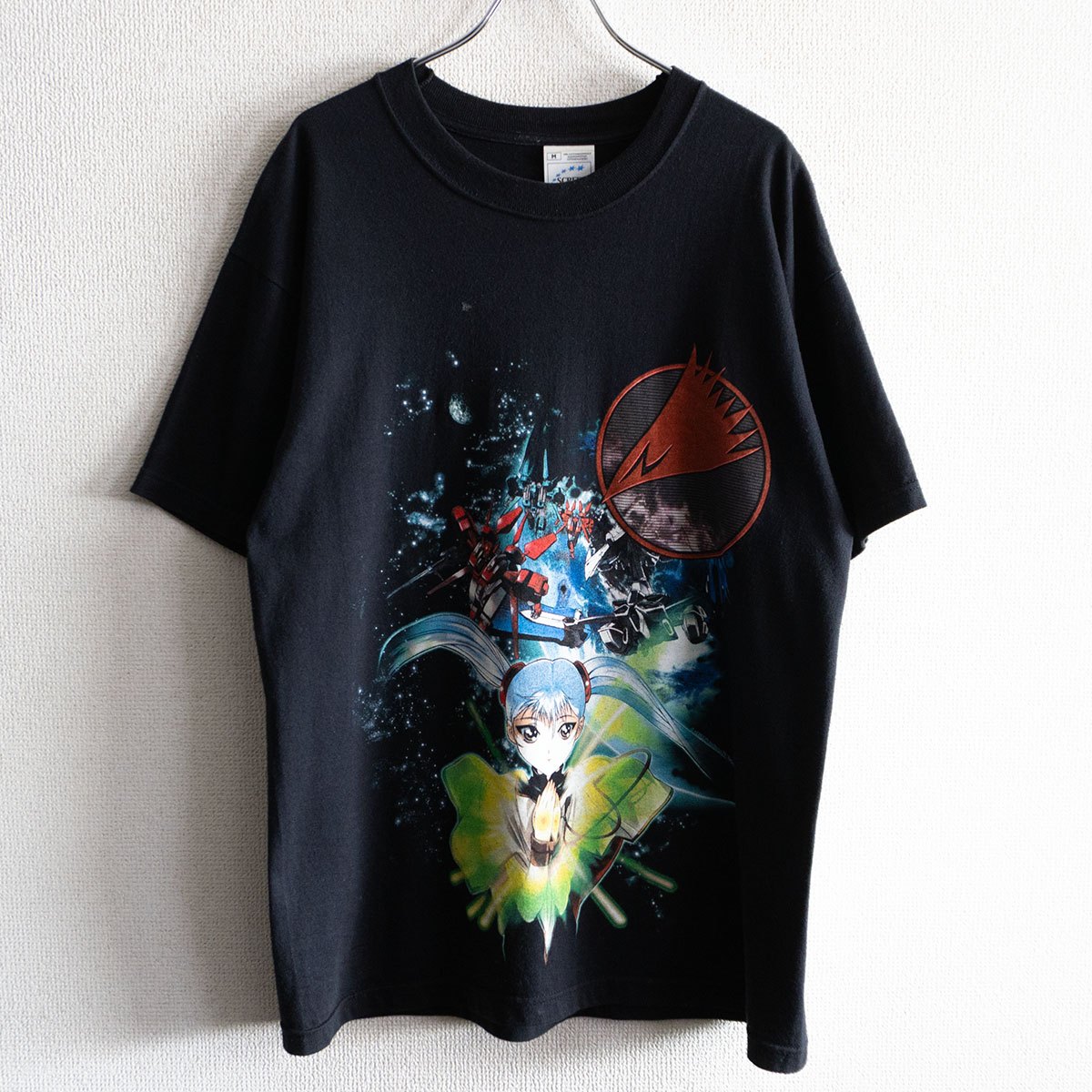 【希少/00s】 【機動戦艦ナデシコ Tシャツ】 M SCREEN STARS ユーロ スクリーンスターズ 古着 アニメ Tee 25101075