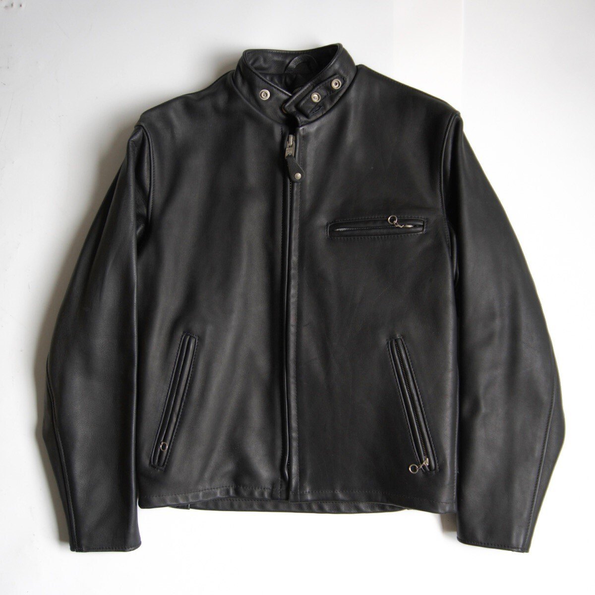 希少サイズ✨Schott 641 シングルライダースジャケット サイズ42 黒 楽天市場】Schott ショット シングルライダース 641 本革 2025【USA